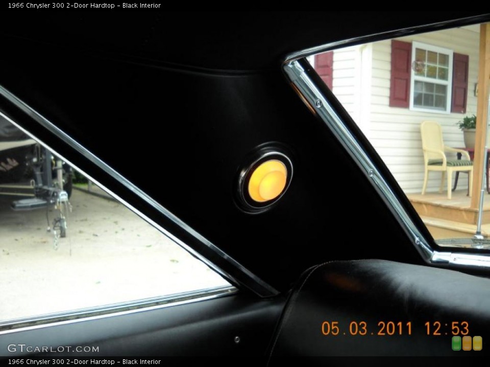 Black Interior Photo for the 1966 Chrysler 300 2-Door Hardtop #48856654