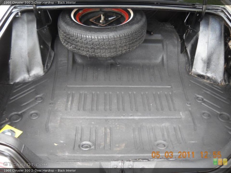 Black Interior Trunk for the 1966 Chrysler 300 2-Door Hardtop #48856732