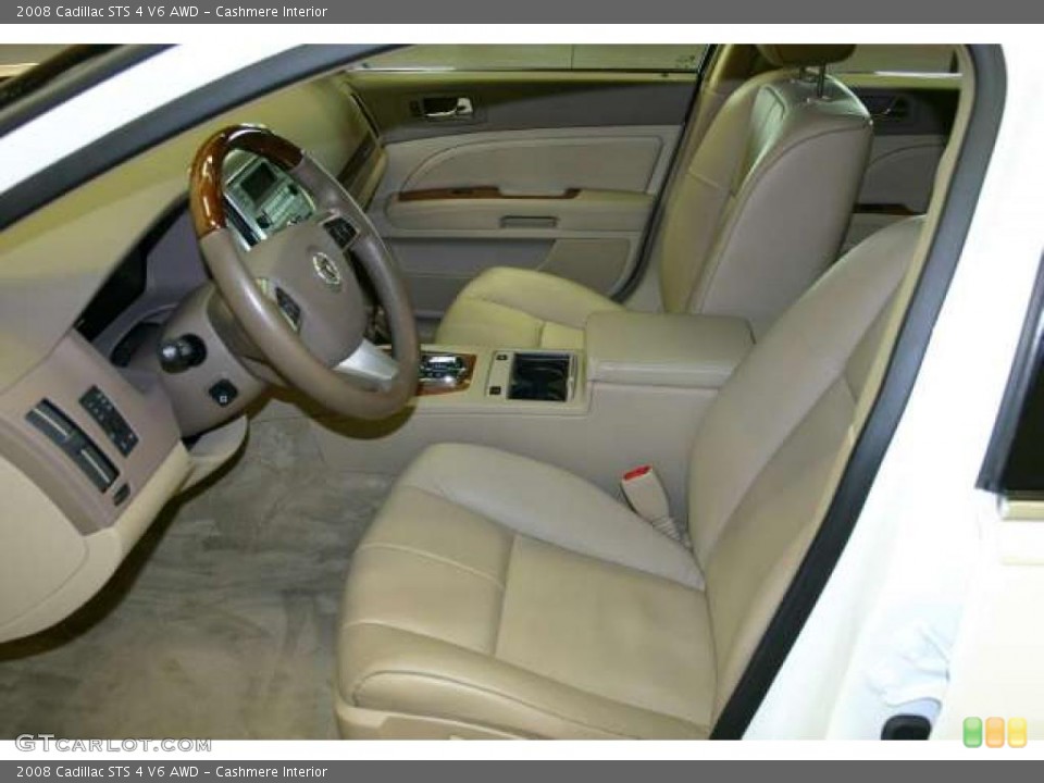 Cashmere Interior Photo for the 2008 Cadillac STS 4 V6 AWD #48860182