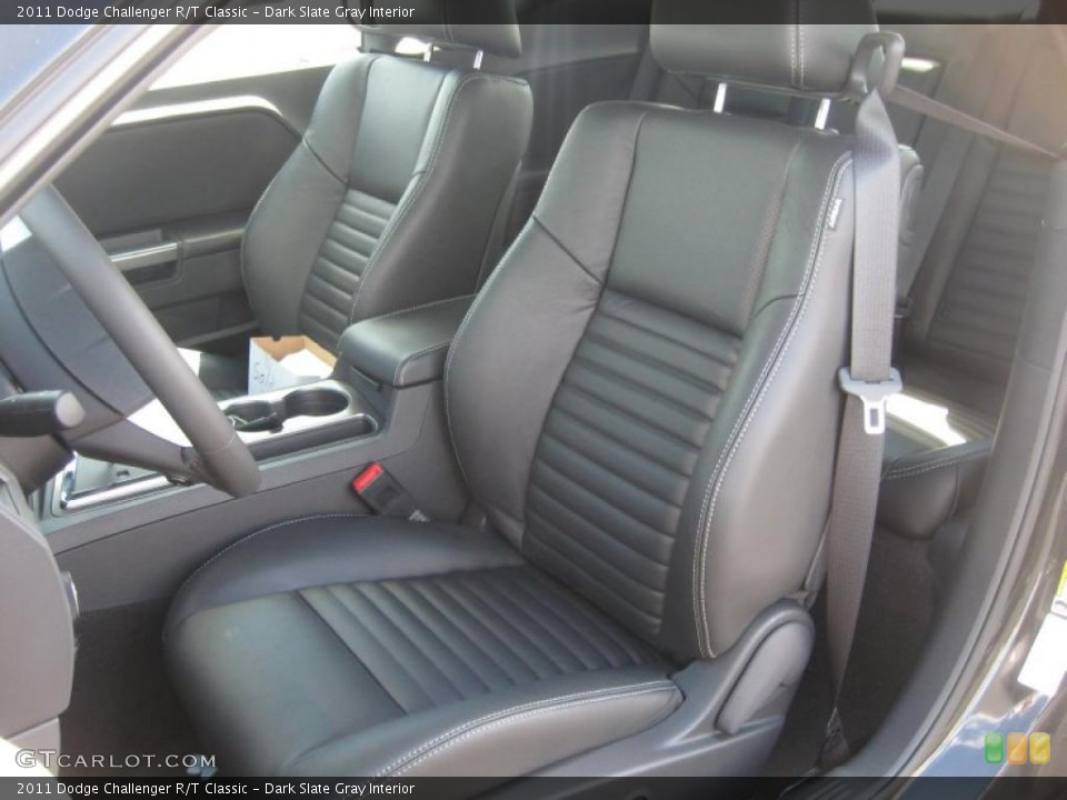Dark Slate Gray Interior Photo for the 2011 Dodge Challenger R/T Classic #48861325