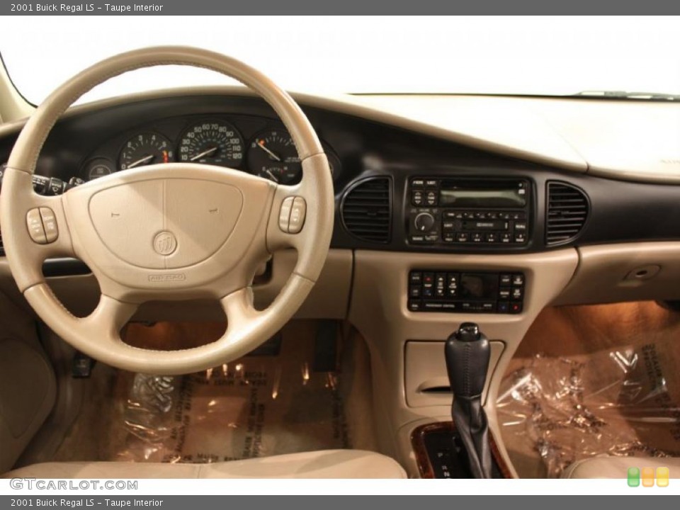 Taupe Interior Dashboard for the 2001 Buick Regal LS #48862039