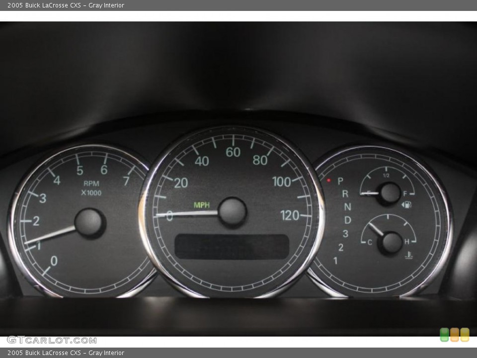 Gray Interior Gauges for the 2005 Buick LaCrosse CXS #48862677