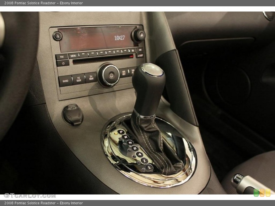 Ebony Interior Transmission for the 2008 Pontiac Solstice Roadster #48863542
