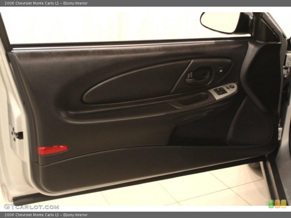 Ebony Interior Door Panel for the 2006 Chevrolet Monte Carlo LS #48863713