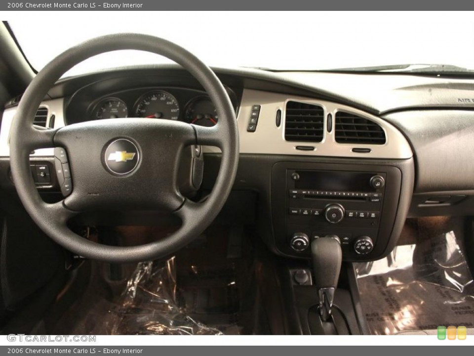 Ebony Interior Dashboard for the 2006 Chevrolet Monte Carlo LS #48863770