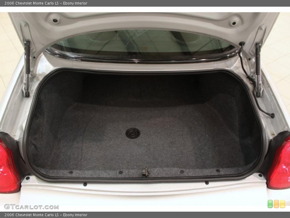 Ebony Interior Trunk for the 2006 Chevrolet Monte Carlo LS #48863776