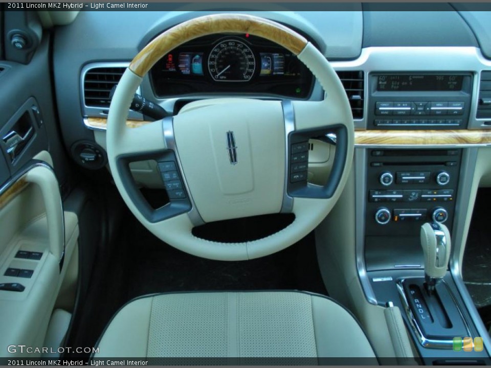 Light Camel Interior Dashboard for the 2011 Lincoln MKZ Hybrid #48867495