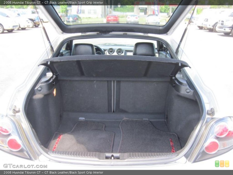 GT Black Leather/Black Sport Grip Interior Trunk for the 2008 Hyundai Tiburon GT #48867600