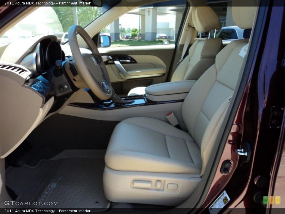 Parchment Interior Photo for the 2011 Acura MDX Technology #48868499