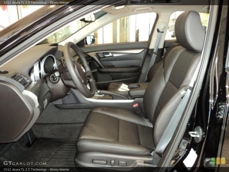 Ebony Interior Photo for the 2012 Acura TL 3.5 Technology #48868608