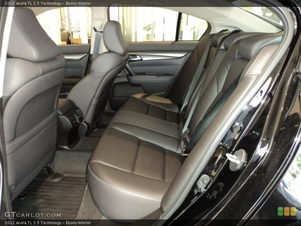 Ebony Interior Photo for the 2012 Acura TL 3.5 Technology #48868623