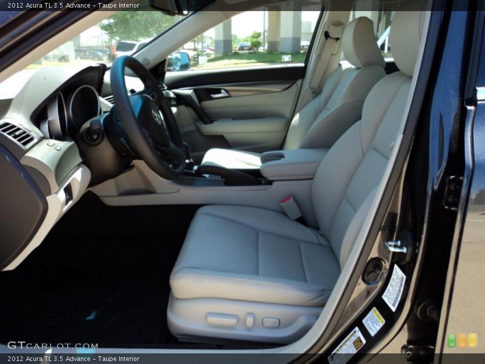 Taupe Interior Photo for the 2012 Acura TL 3.5 Advance #48868737