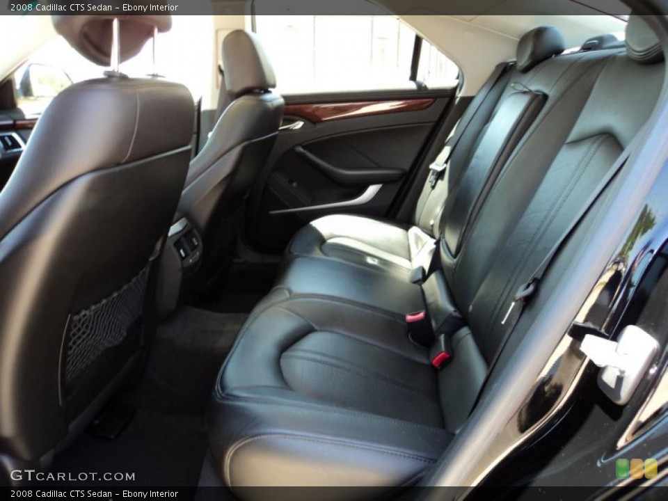 Ebony Interior Photo for the 2008 Cadillac CTS Sedan #48869499