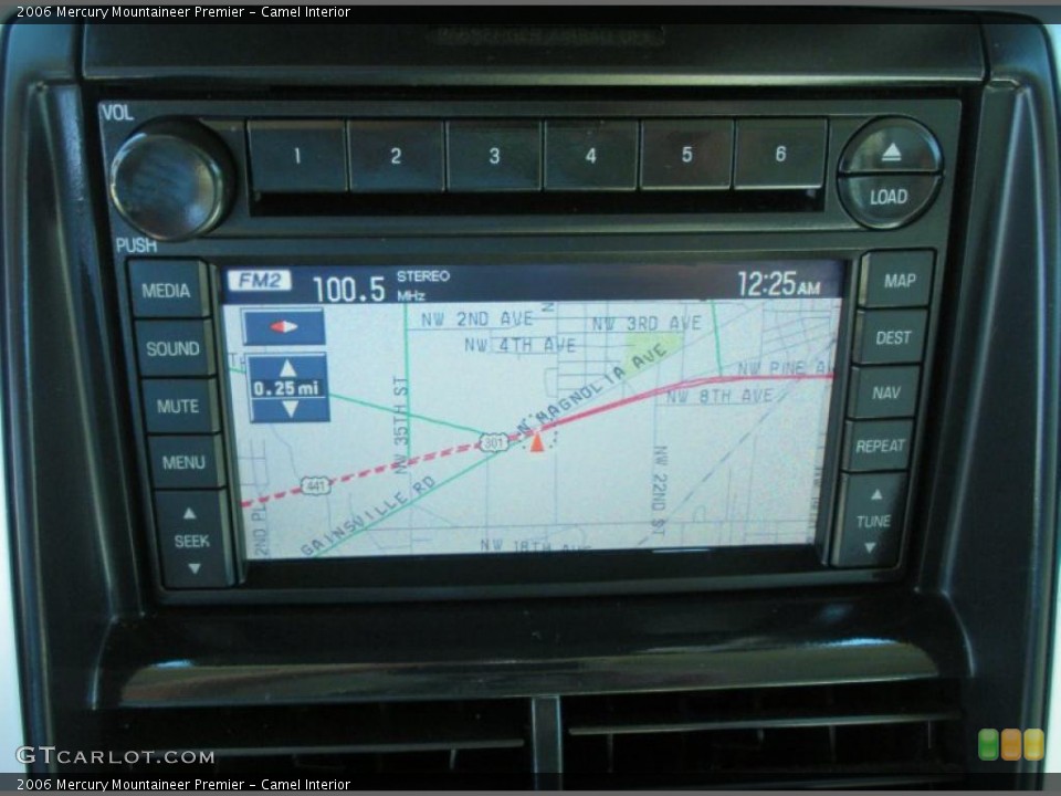Camel Interior Navigation for the 2006 Mercury Mountaineer Premier #48869670