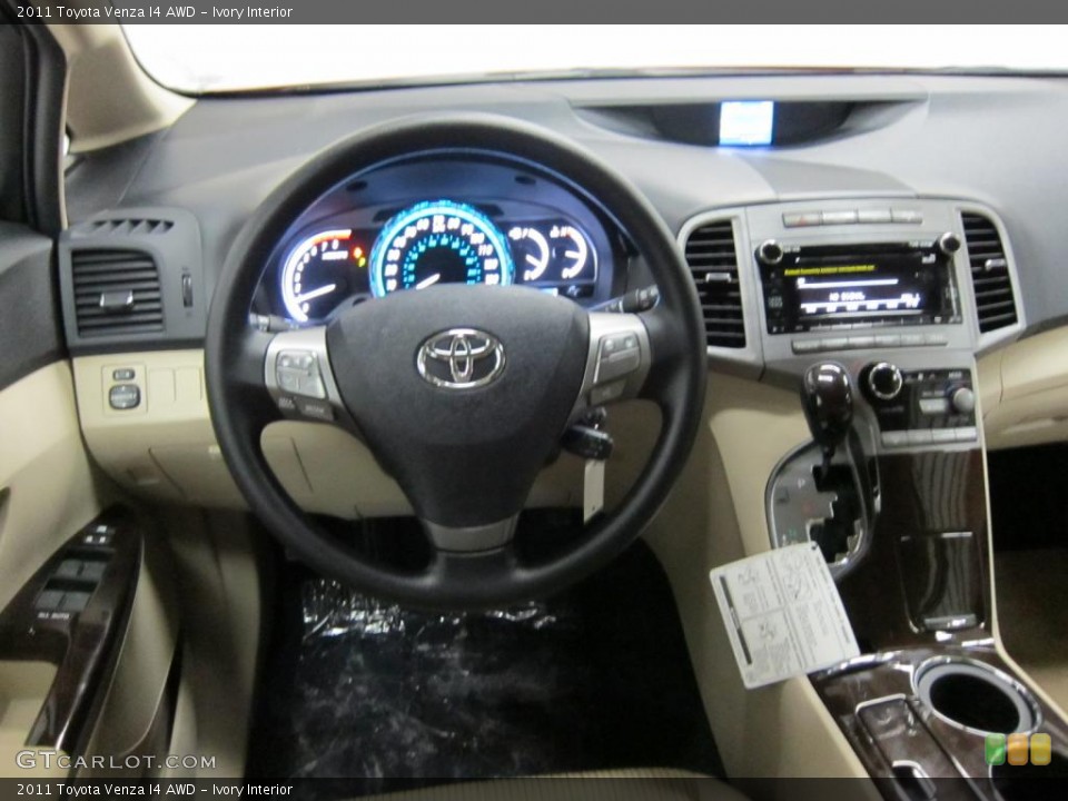 Ivory Interior Dashboard for the 2011 Toyota Venza I4 AWD #48870834