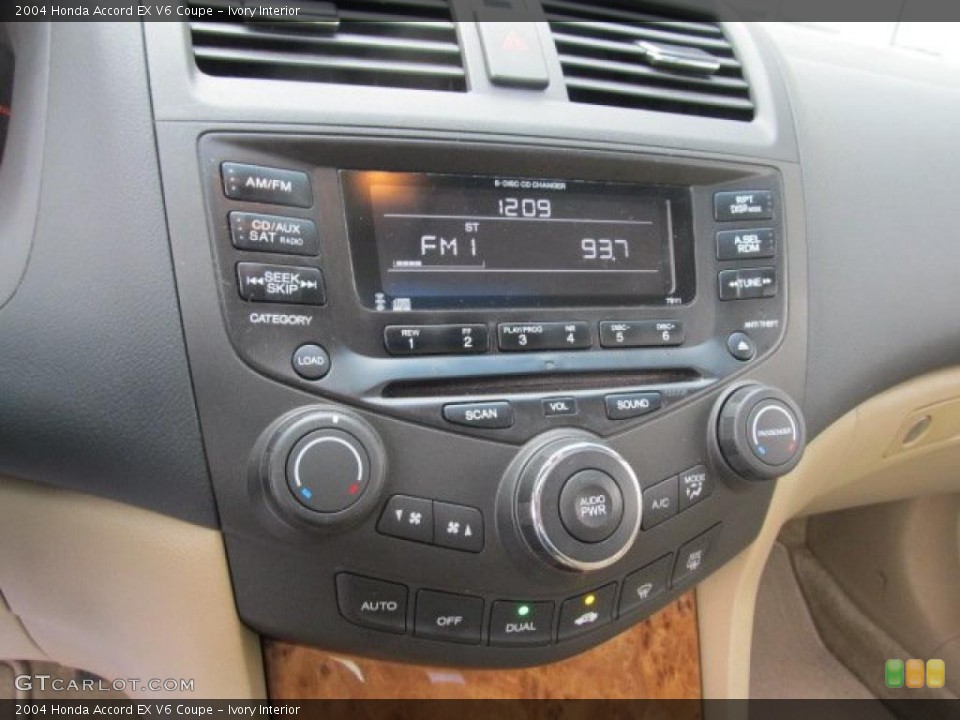 Ivory Interior Controls for the 2004 Honda Accord EX V6 Coupe #48871257