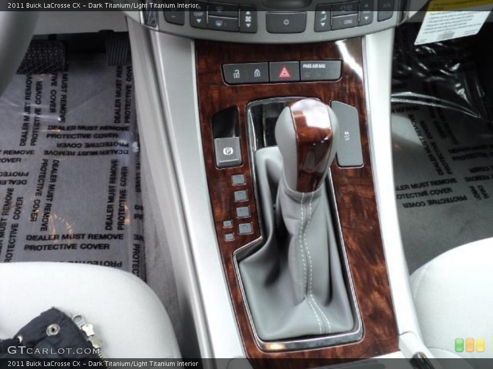 Dark Titanium/Light Titanium Interior Transmission for the 2011 Buick LaCrosse CX #48872796