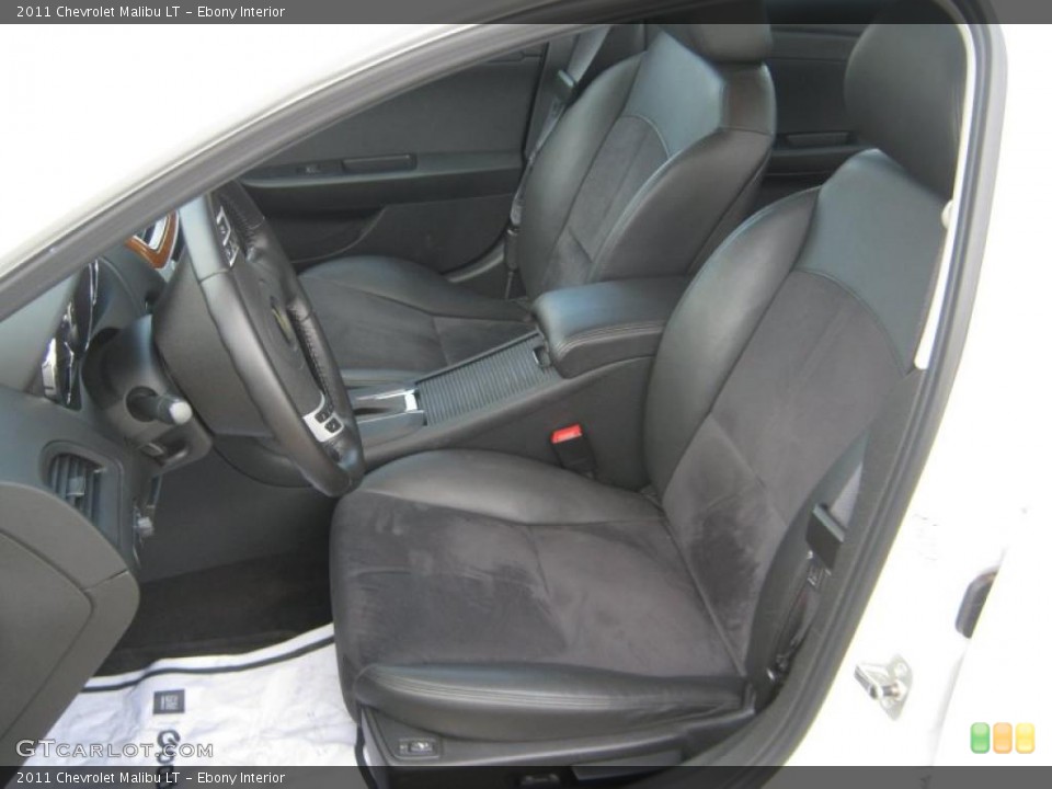 Ebony Interior Photo for the 2011 Chevrolet Malibu LT #48873714