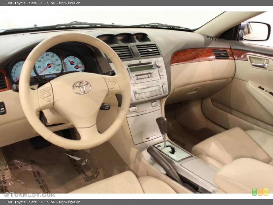 Ivory Interior Prime Interior for the 2006 Toyota Solara SLE Coupe #48875406