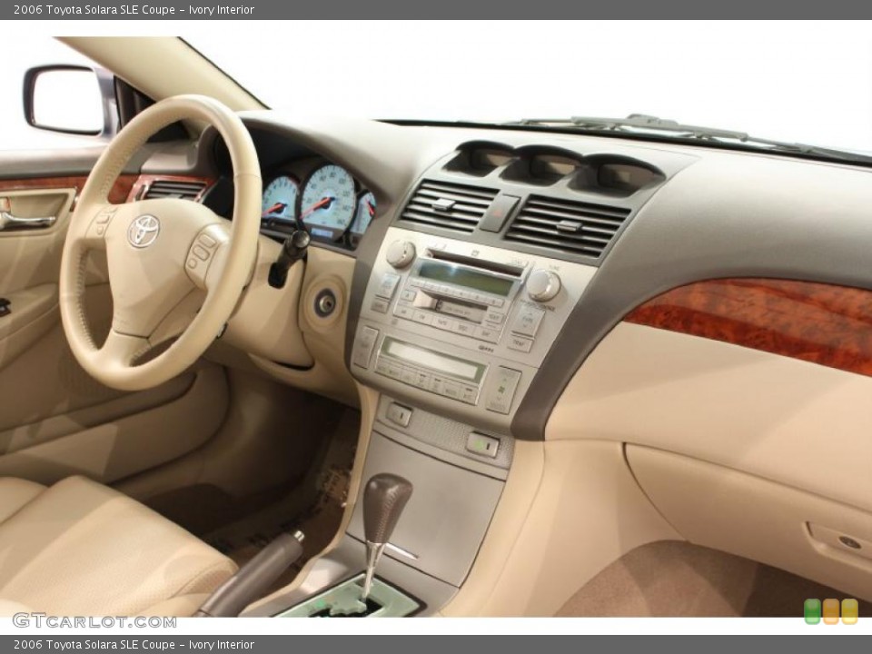 Ivory Interior Dashboard for the 2006 Toyota Solara SLE Coupe #48875478