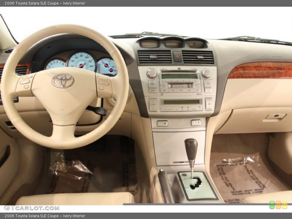 Ivory Interior Dashboard for the 2006 Toyota Solara SLE Coupe #48875538