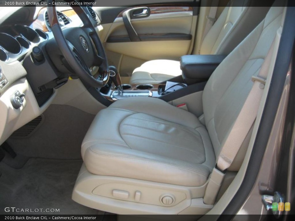 Cashmere/Cocoa Interior Photo for the 2010 Buick Enclave CXL #48879690