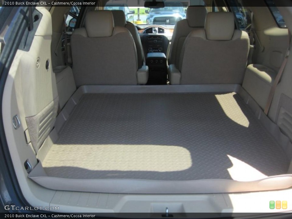 Cashmere/Cocoa Interior Trunk for the 2010 Buick Enclave CXL #48879798