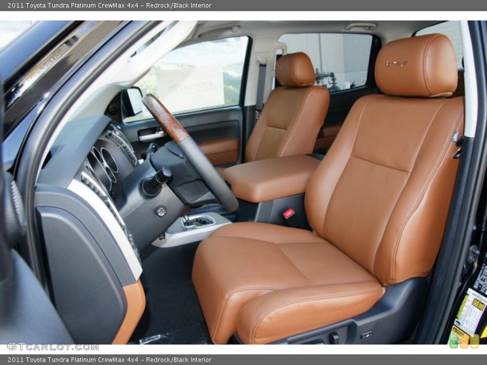 Redrock/Black Interior Photo for the 2011 Toyota Tundra Platinum CrewMax 4x4 #48879990