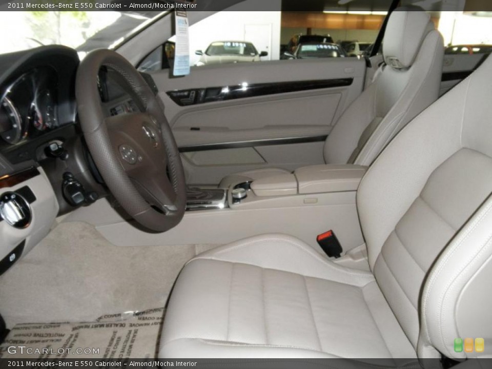Almond/Mocha Interior Photo for the 2011 Mercedes-Benz E 550 Cabriolet #48881359