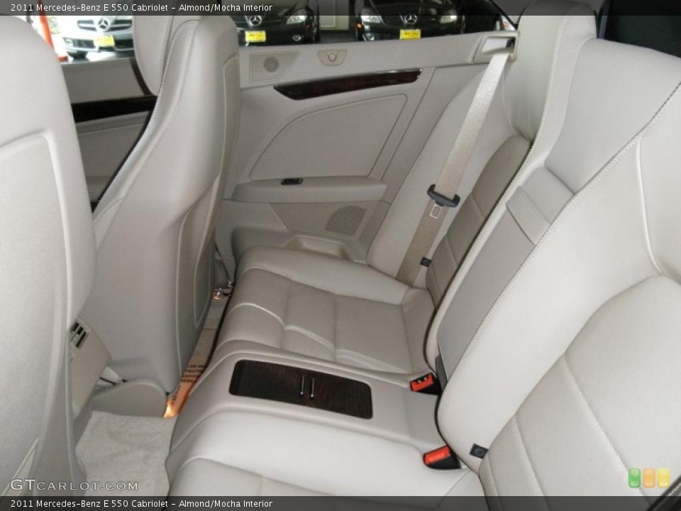 Almond/Mocha Interior Photo for the 2011 Mercedes-Benz E 550 Cabriolet #48881374