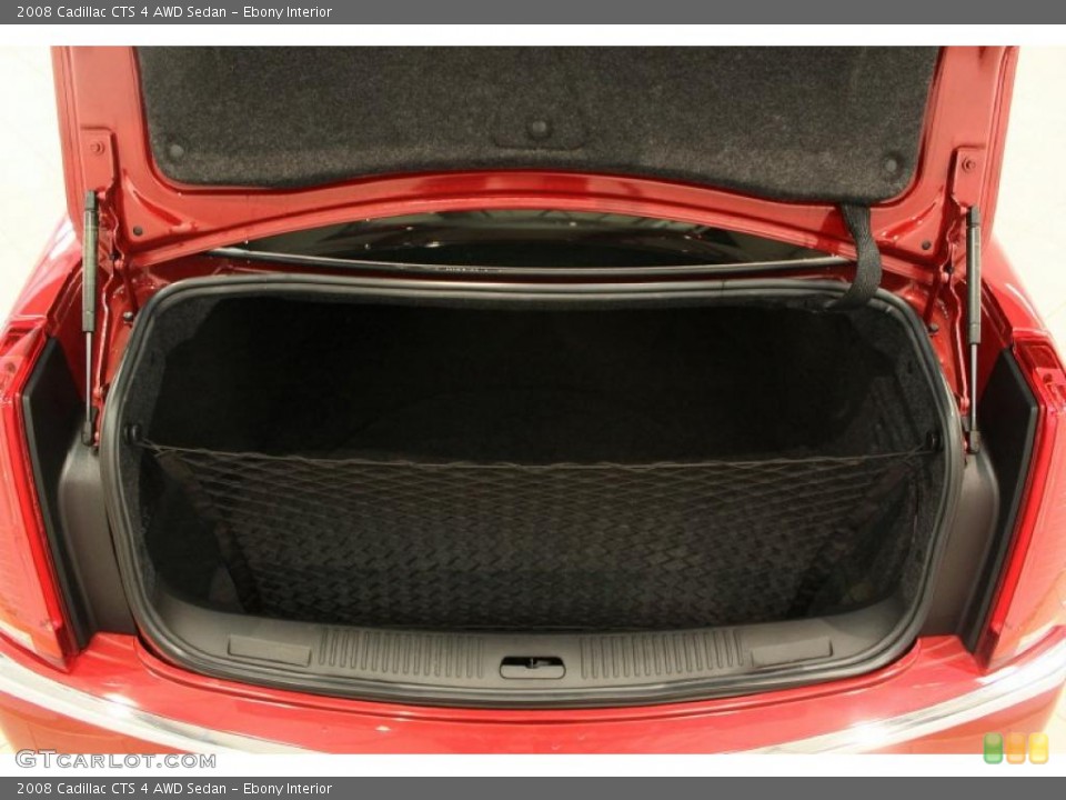 Ebony Interior Trunk for the 2008 Cadillac CTS 4 AWD Sedan #48884673