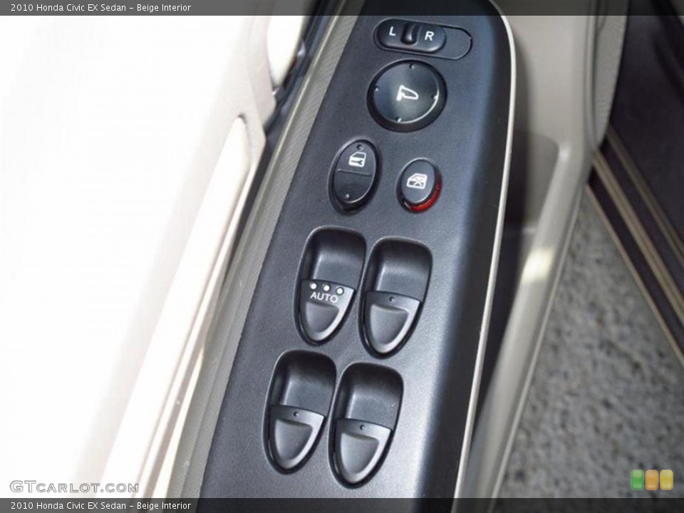 Beige Interior Controls for the 2010 Honda Civic EX Sedan #48886389