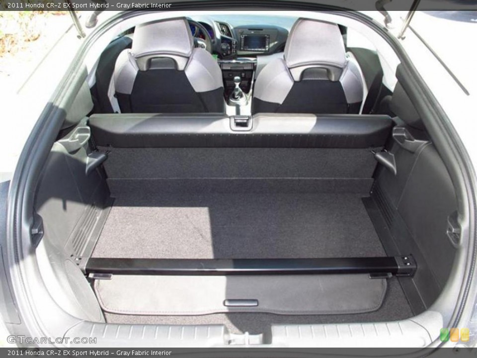 Gray Fabric Interior Trunk for the 2011 Honda CR-Z EX Sport Hybrid #48886881