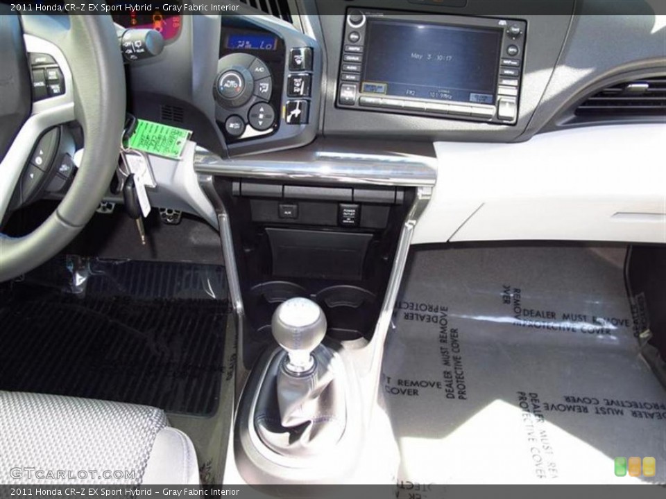 Gray Fabric Interior Transmission for the 2011 Honda CR-Z EX Sport Hybrid #48886986