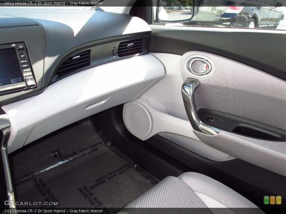 Gray Fabric Interior Photo for the 2011 Honda CR-Z EX Sport Hybrid #48887001