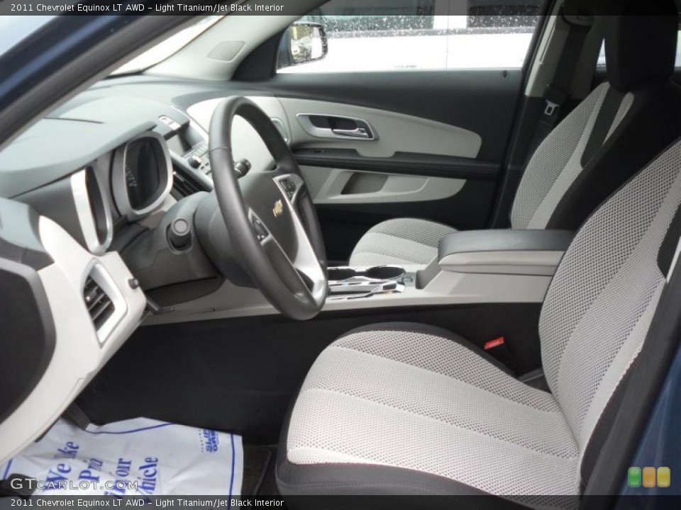 Light Titanium/Jet Black Interior Photo for the 2011 Chevrolet Equinox LT AWD #48888147