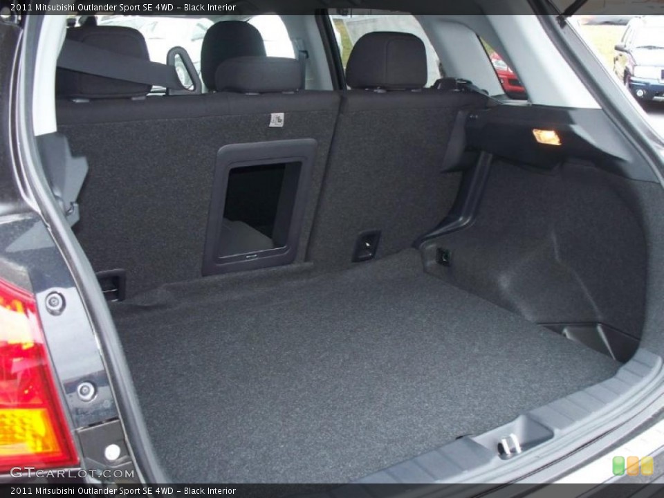 Black Interior Trunk for the 2011 Mitsubishi Outlander Sport SE 4WD #48889260
