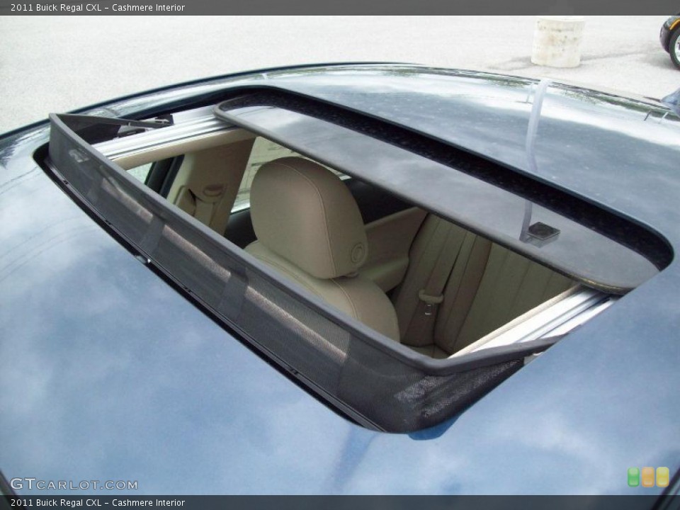 Cashmere Interior Sunroof for the 2011 Buick Regal CXL #48890205