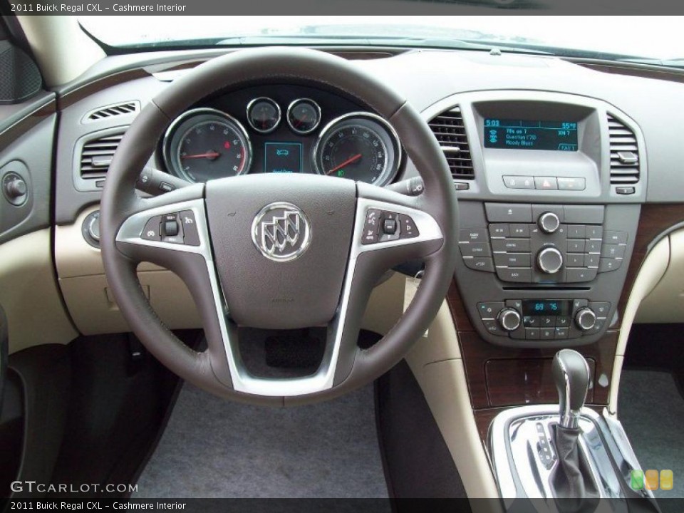 Cashmere Interior Dashboard for the 2011 Buick Regal CXL #48890220