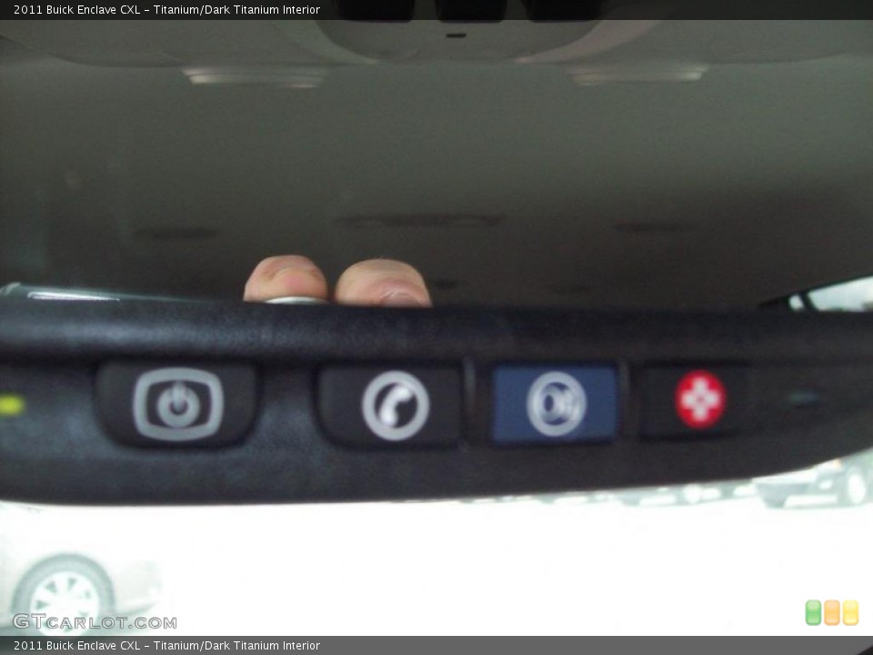 Titanium/Dark Titanium Interior Controls for the 2011 Buick Enclave CXL #48891009