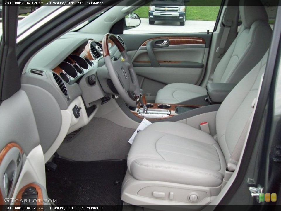 Titanium/Dark Titanium Interior Photo for the 2011 Buick Enclave CXL #48891147