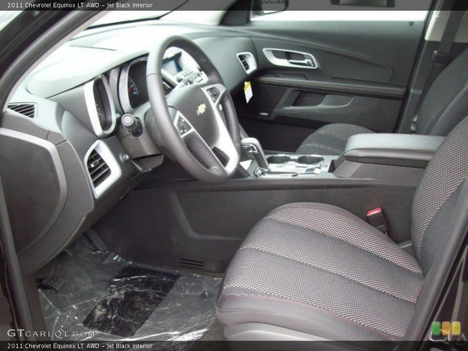 Jet Black Interior Photo for the 2011 Chevrolet Equinox LT AWD #48891576