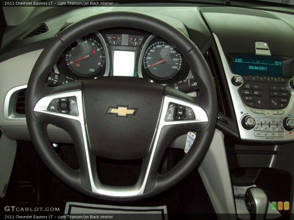 Light Titanium/Jet Black Interior Steering Wheel for the 2011 Chevrolet Equinox LT #48891945