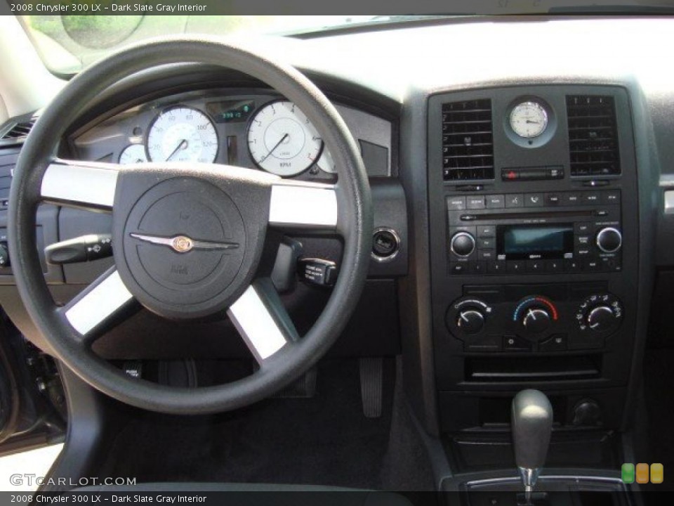 Dark Slate Gray Interior Dashboard for the 2008 Chrysler 300 LX #48892398