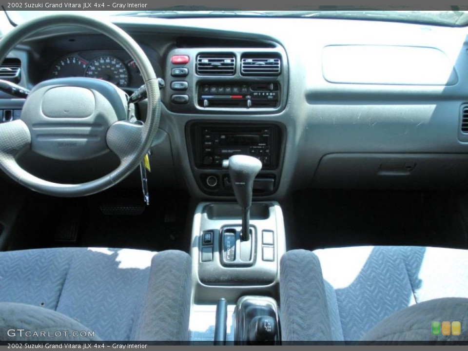 Gray Interior Dashboard for the 2002 Suzuki Grand Vitara JLX 4x4 #48893682