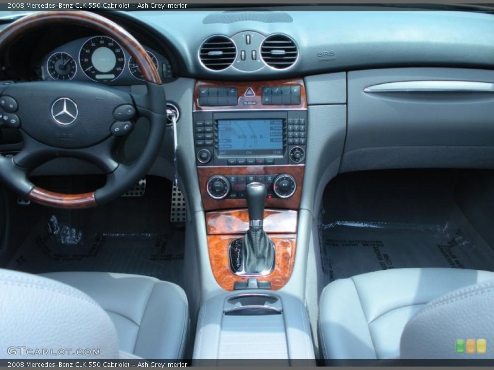 Ash Grey Interior Dashboard for the 2008 Mercedes-Benz CLK 550 Cabriolet #48894144