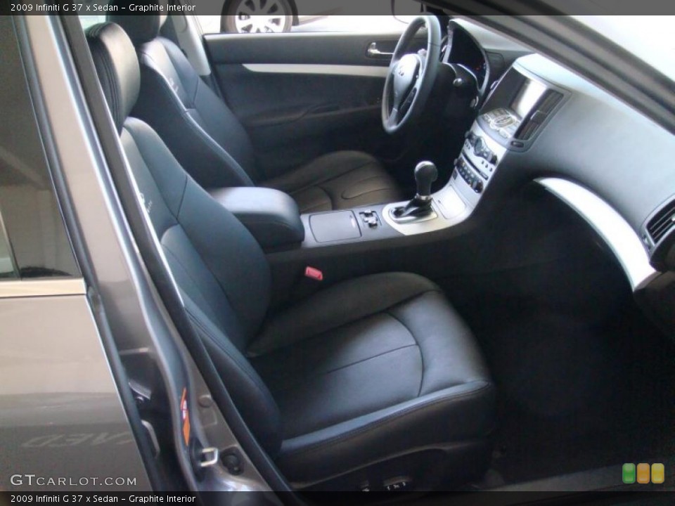 Graphite Interior Photo for the 2009 Infiniti G 37 x Sedan #48899238