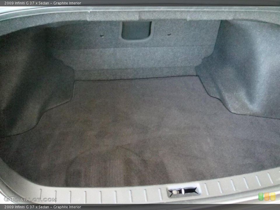 Graphite Interior Trunk for the 2009 Infiniti G 37 x Sedan #48899361