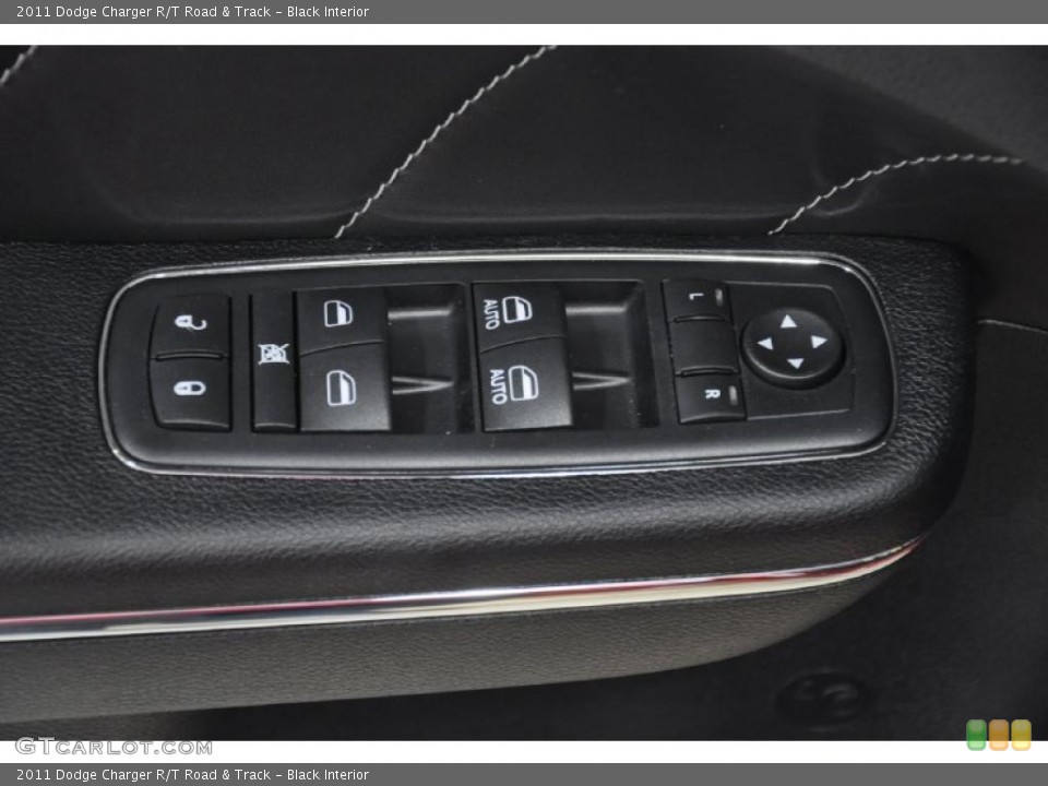 Black Interior Controls for the 2011 Dodge Charger R/T Road & Track #48900477