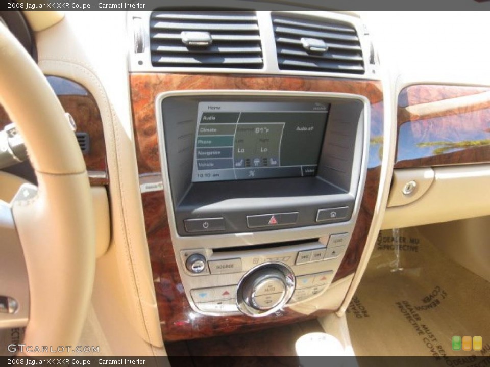 Caramel Interior Controls for the 2008 Jaguar XK XKR Coupe #48900957